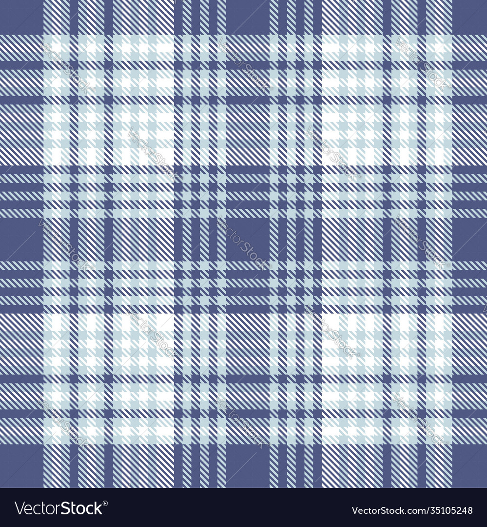 Sky blue ombre plaid textured seamless pattern Vector Image