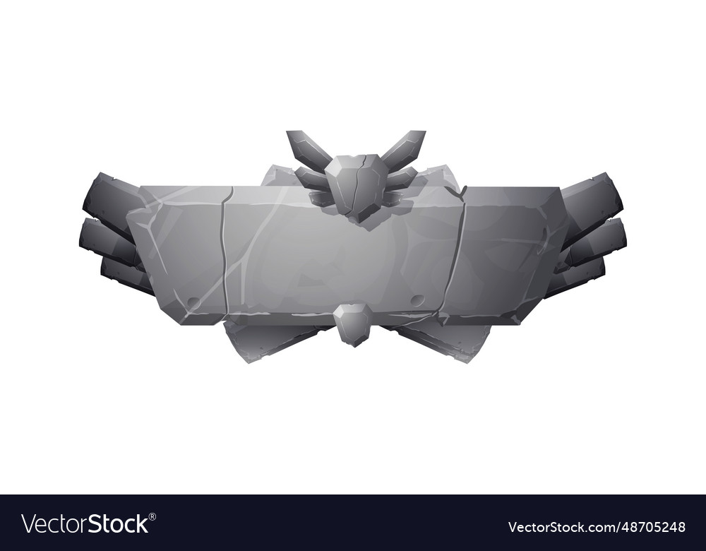 Stone board for game and ui