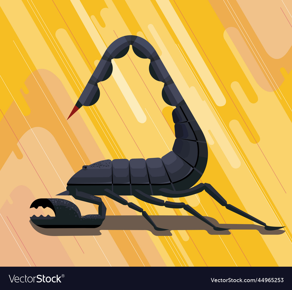 Scorpion Royalty Free Vector Image Vectorstock - vrogue.co