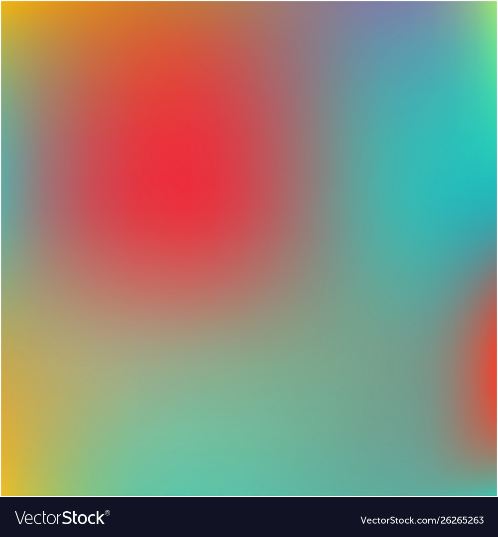 Gradient mesh painted in different colors