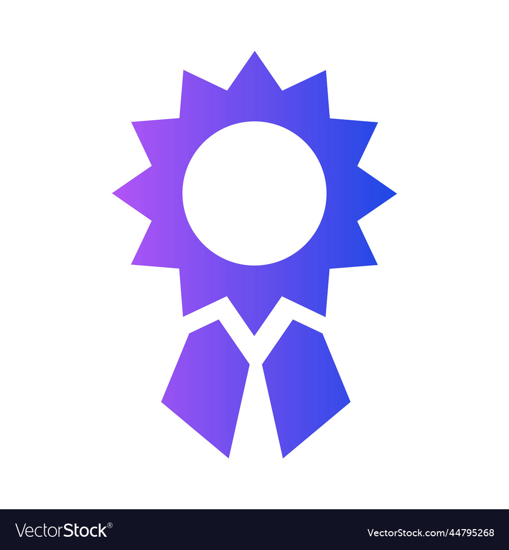 Award gradient universal icon ui ux element sign