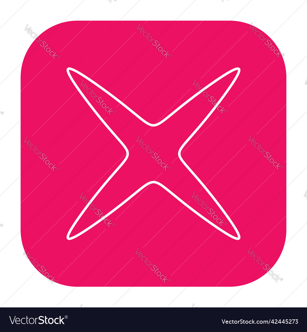 Abstract geometric icon symbol element shape vector image Abstract geometric icon symbol element shape