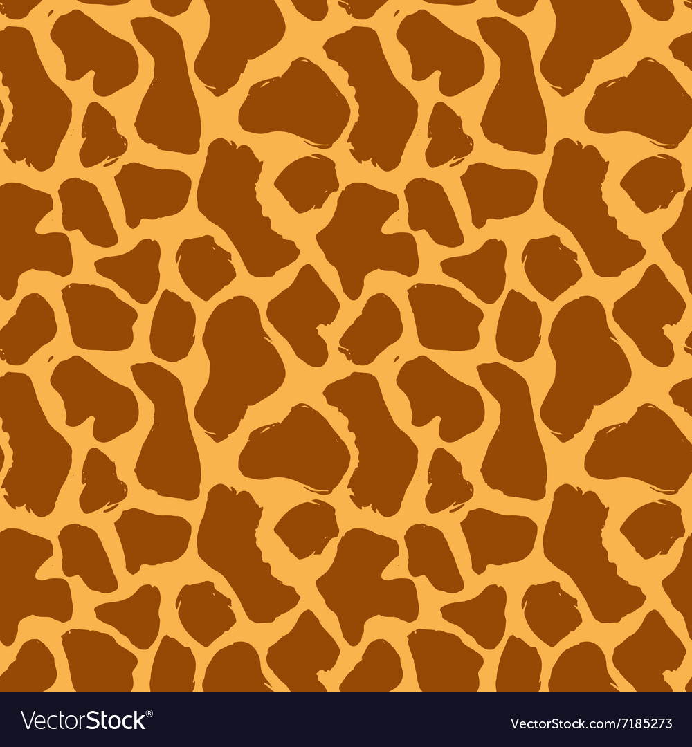 Download Animal skin hand drawn texture seamless pattern Vector Image