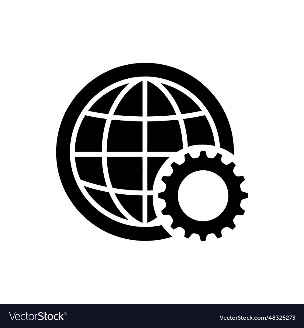 Network option icon Royalty Free Vector Image - VectorStock