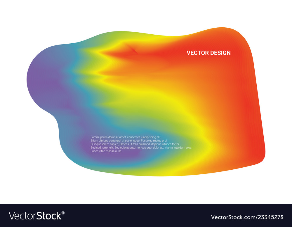 Abstract blurred gradient mesh background vector image Abstract blurred gradient mesh background