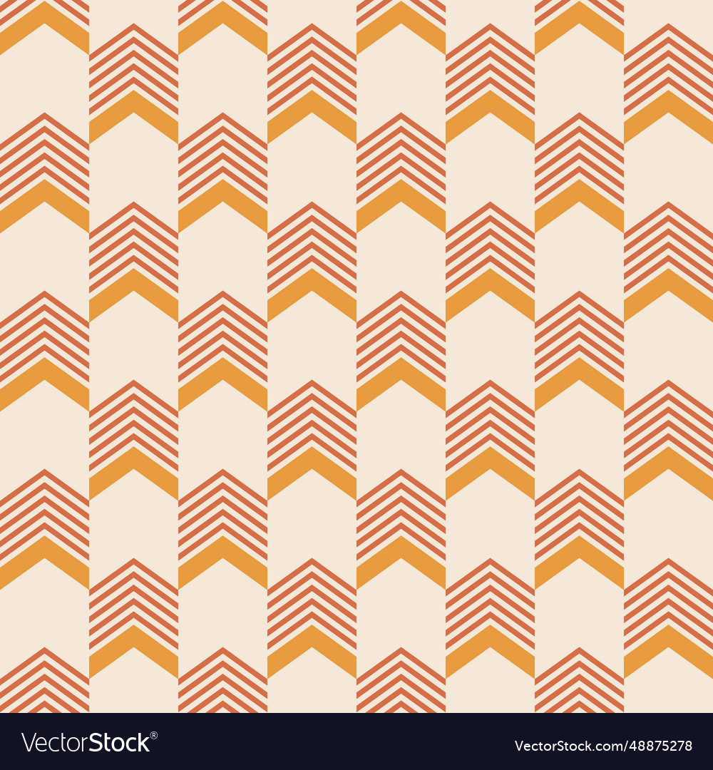 Abstract geometric seamless pattern with arrows vector image Abstract geometric seamless pattern with arrows