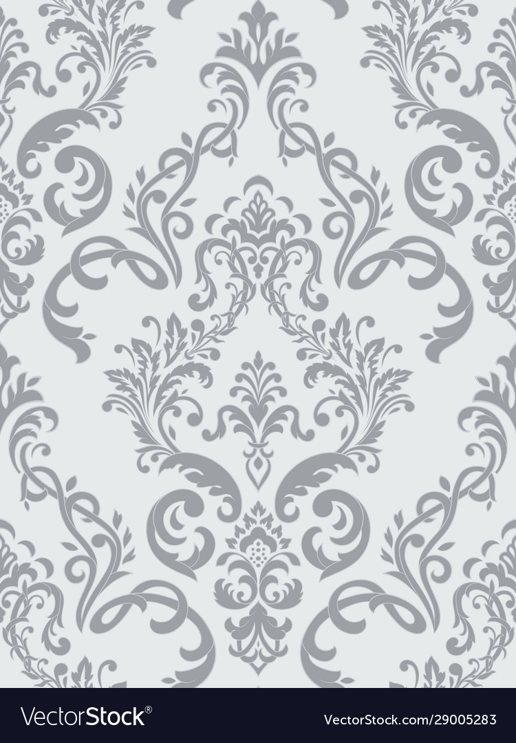 Damask nahtlose Musterelement klassische vector image Damask nahtlose Musterelement klassische