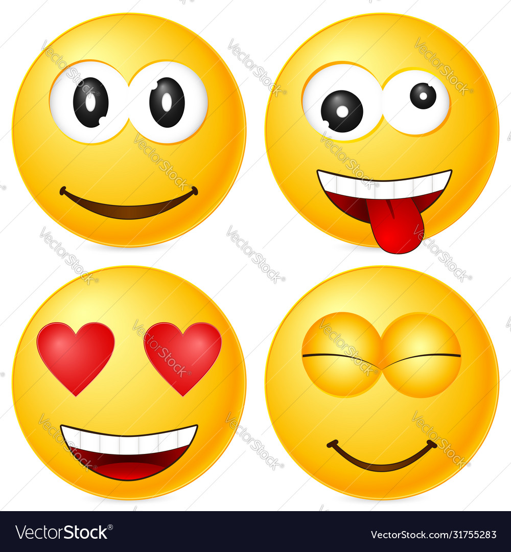 Emoticons set 4
