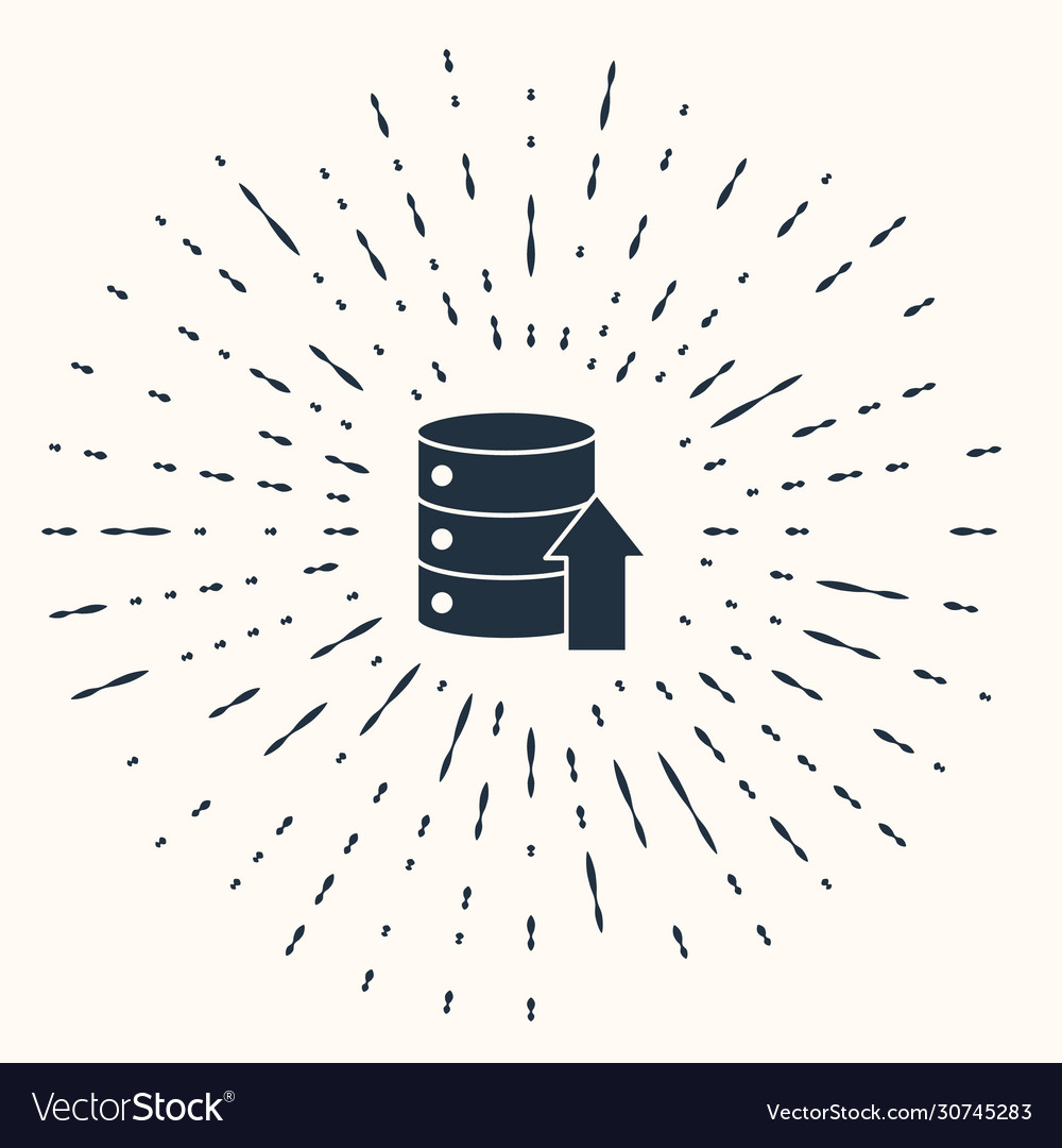 Grey server data web hosting icon isolated vector image Grey server data web hosting icon isolated