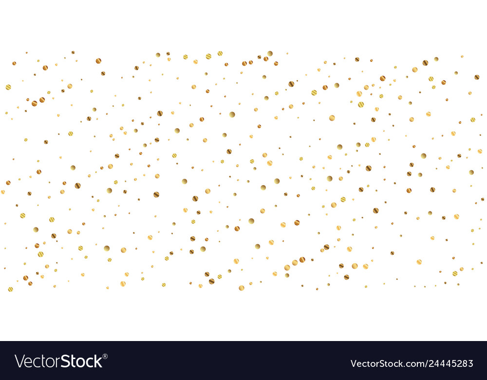 Sparse gold confetti luxury sparkling sc