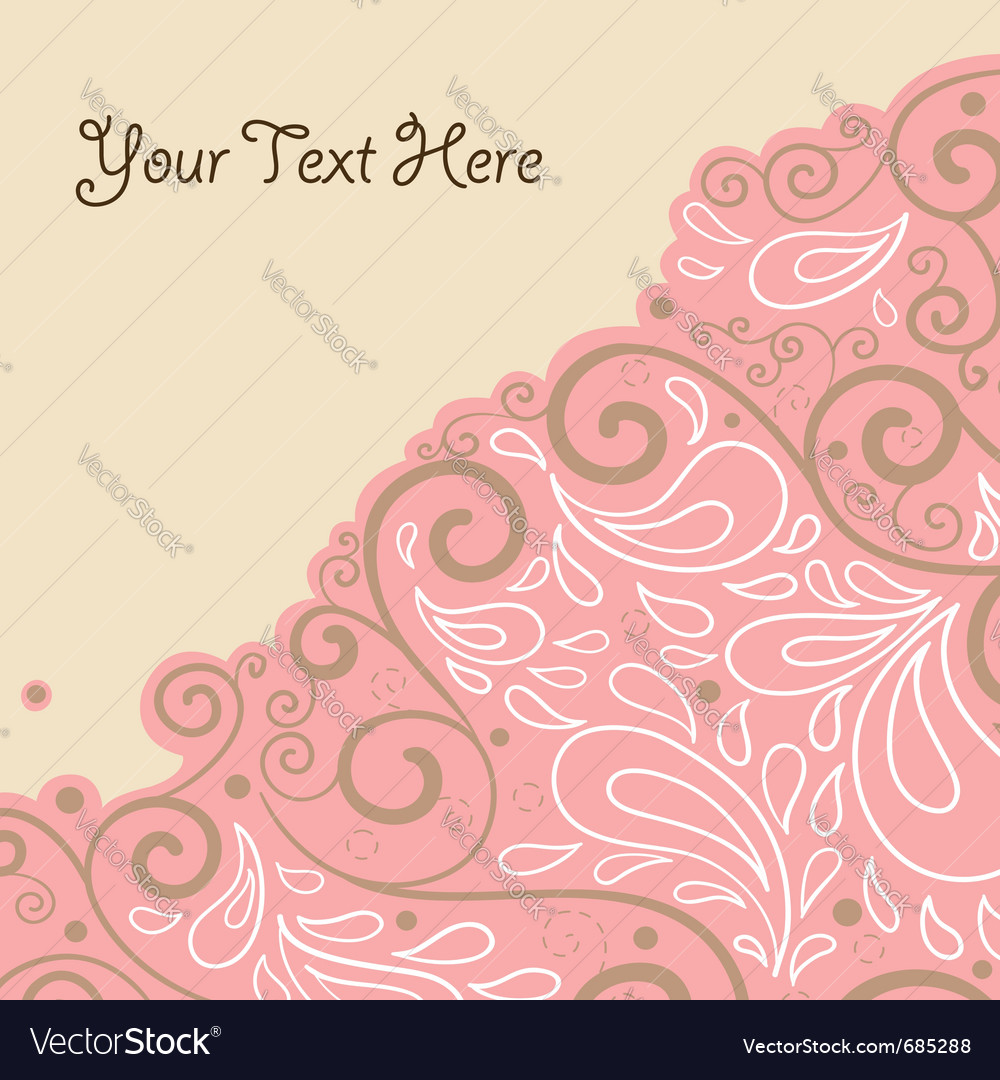 Abstract background with text field