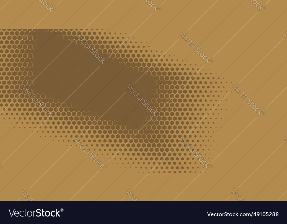 Geometric abstract hexagon two color background