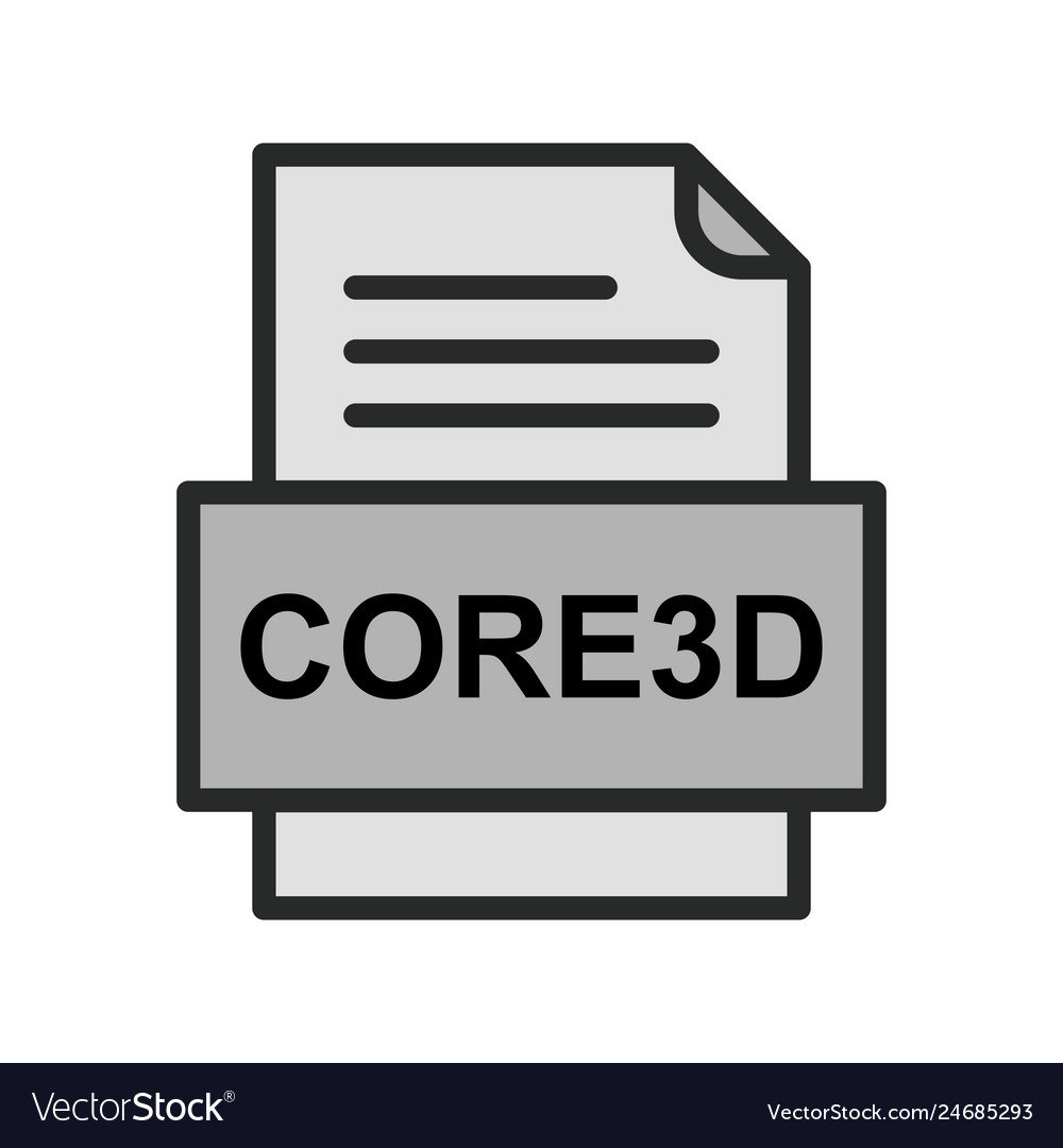 Core3d file document icon