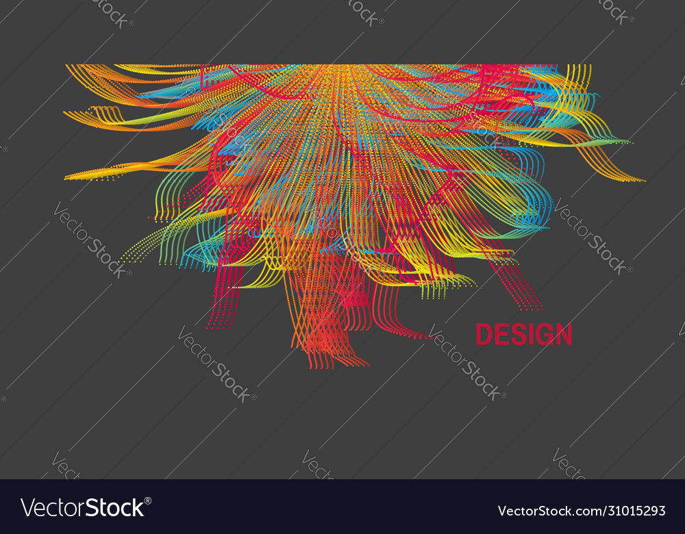 Explosion abstract background design template