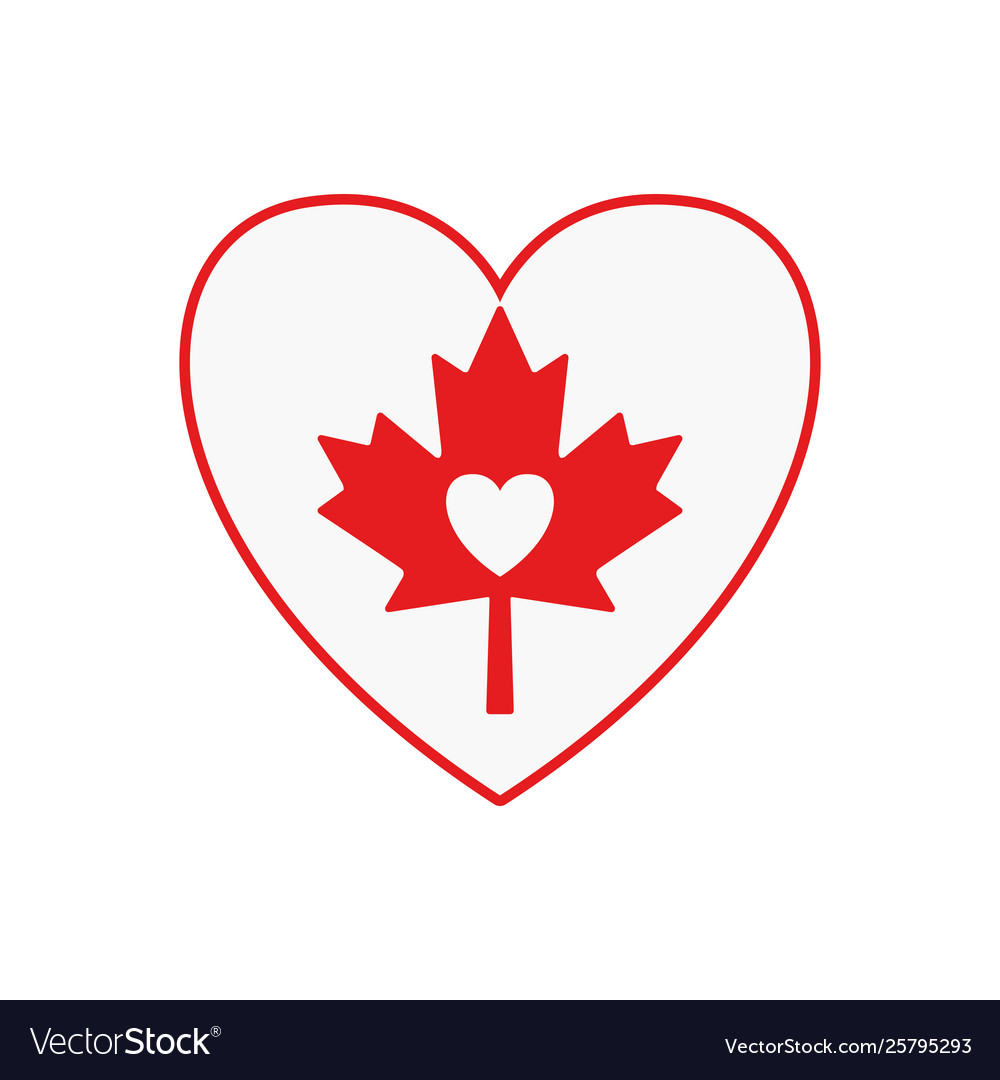 Maple leaf canada design