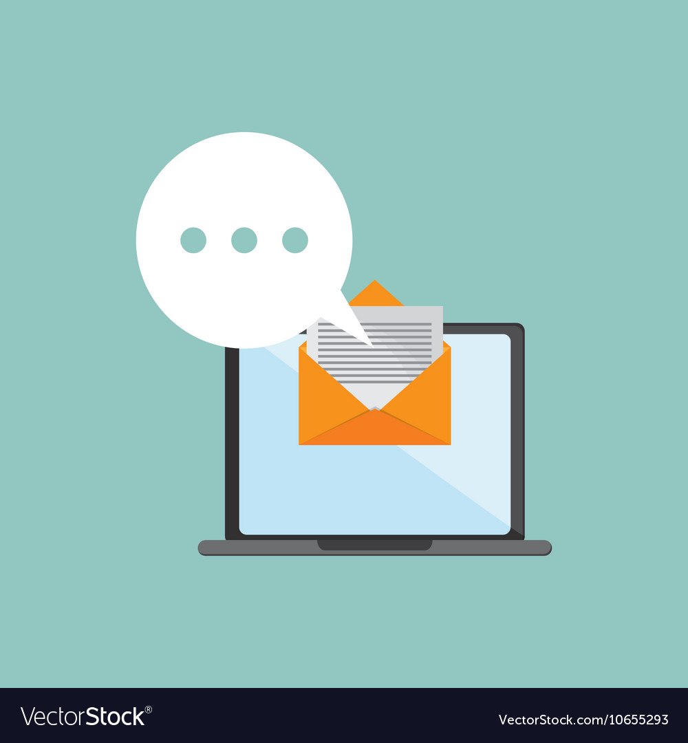 Web messaging through computer image