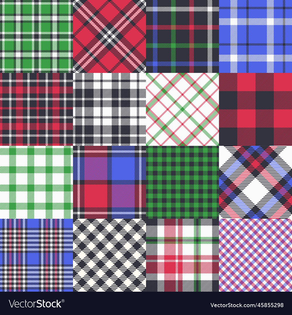 Classic Check Pattern Set