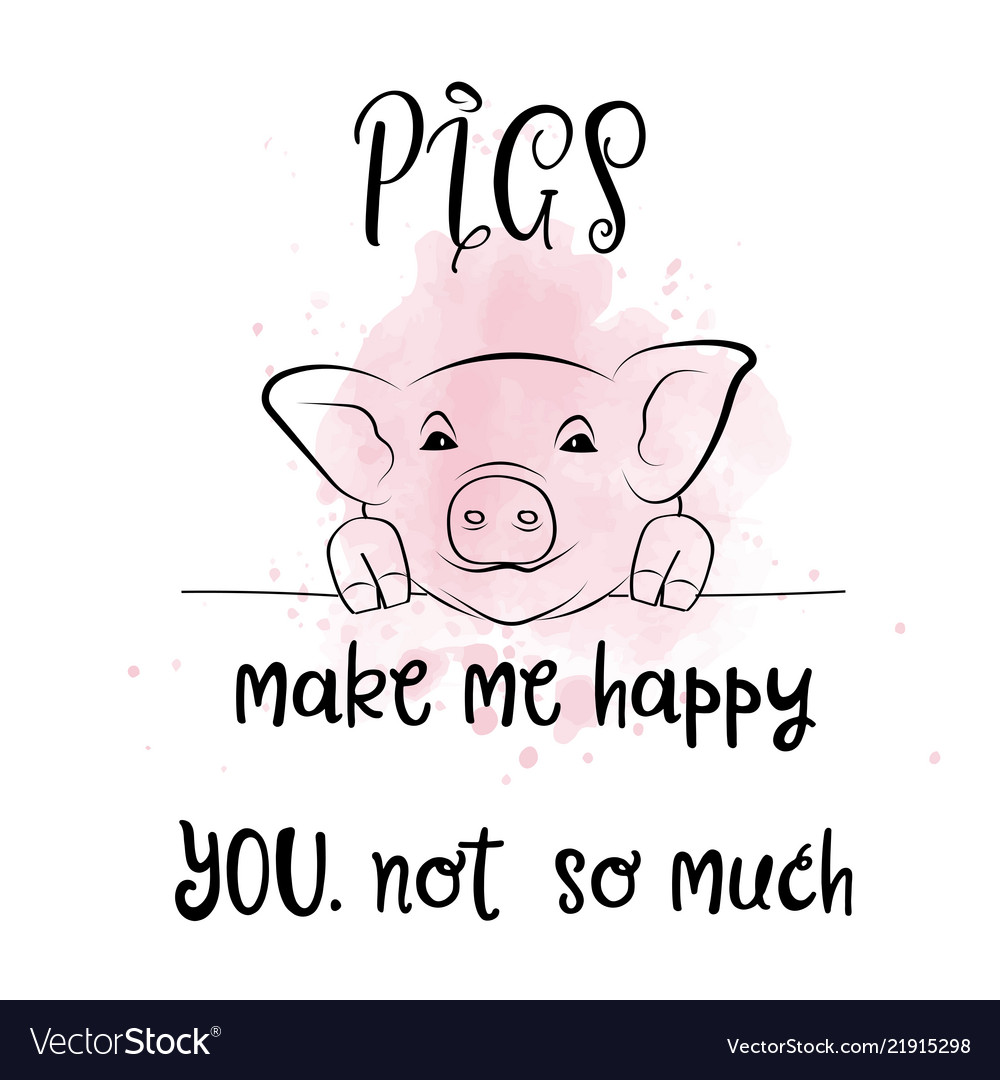 Hand drawn typography poster with creative slogan Vector Image