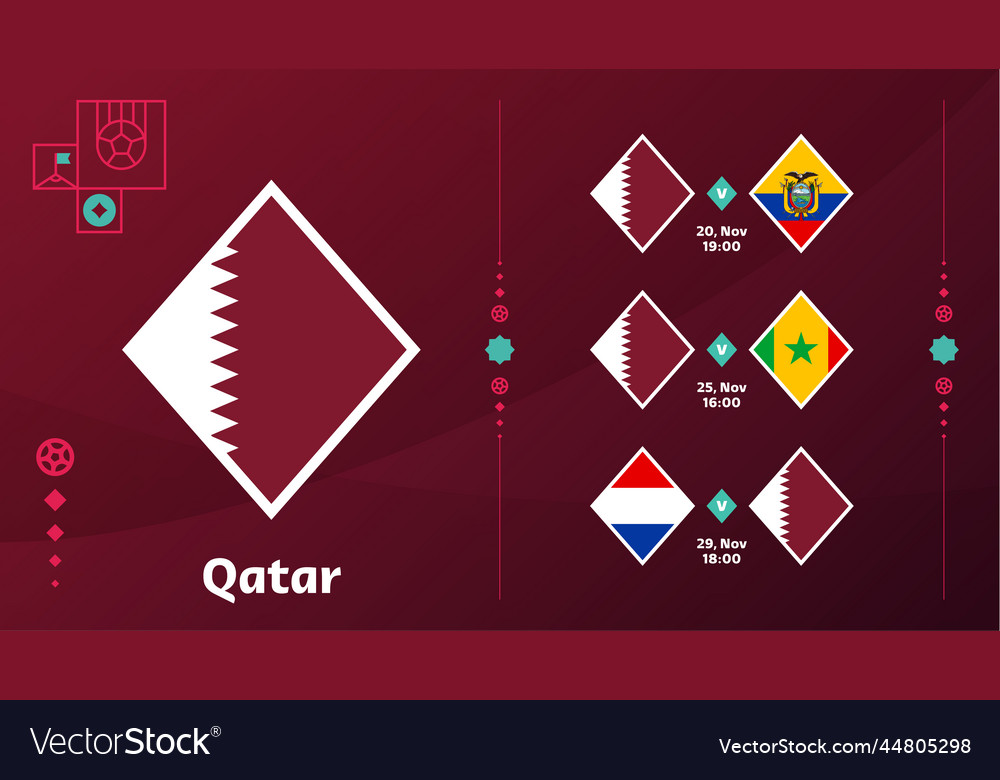 Qatar national team schedule matches in the final