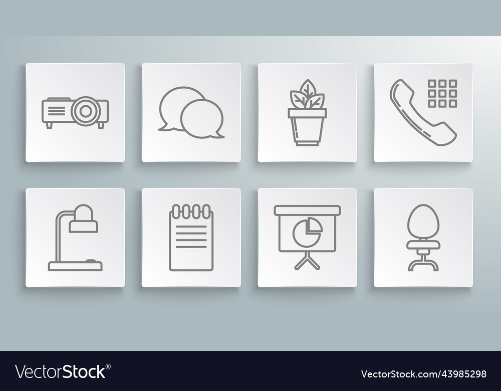 Set line table lamp schedule chart diagram