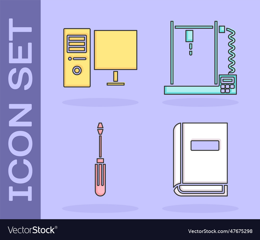 Set user manual computer monitor screwdriver