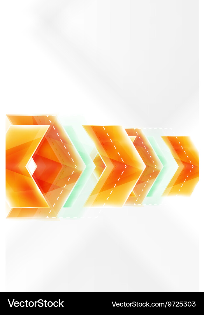 Arrow abstract background Royalty Free Vector Image