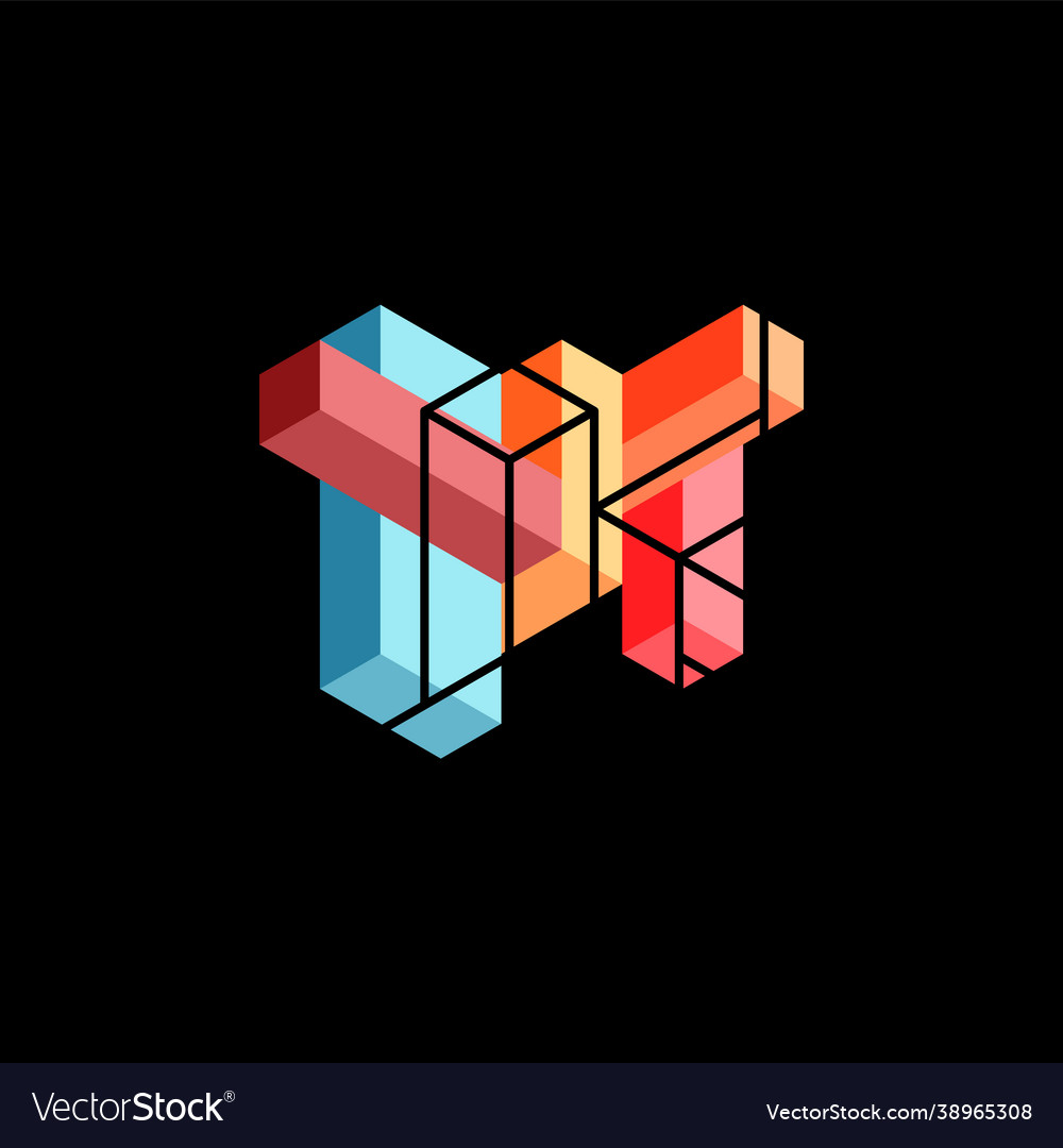 Abstract background 3d cubes cubic elements vector image Abstract background 3d cubes cubic elements
