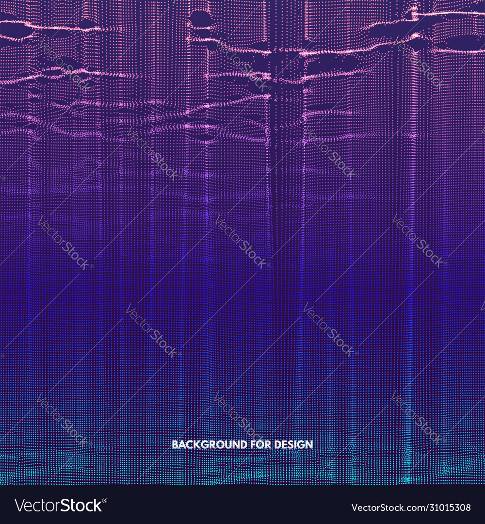 Abstract background technology style 3d network vector image Abstract background technology style 3d network