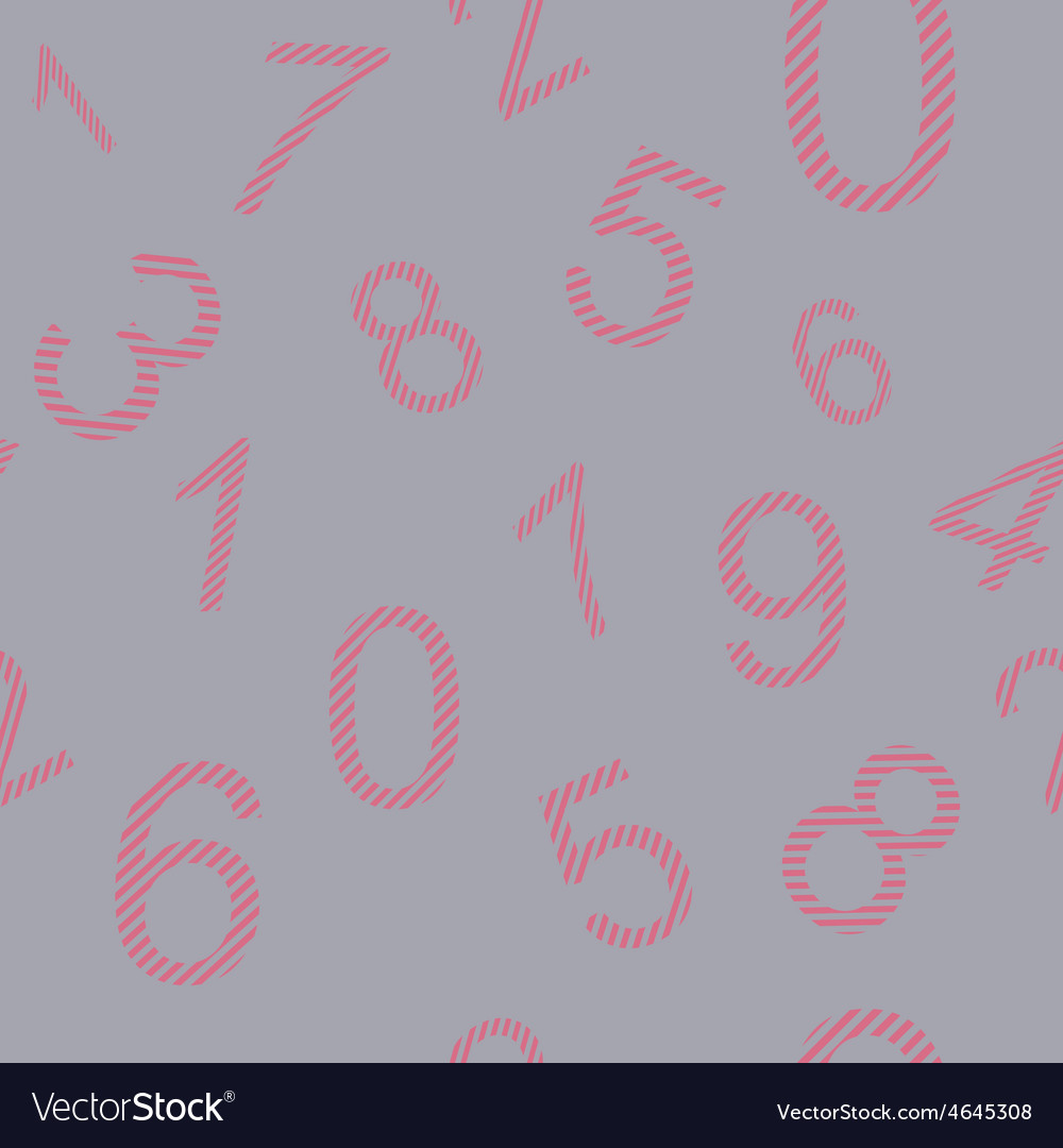 Endless pattern numbers