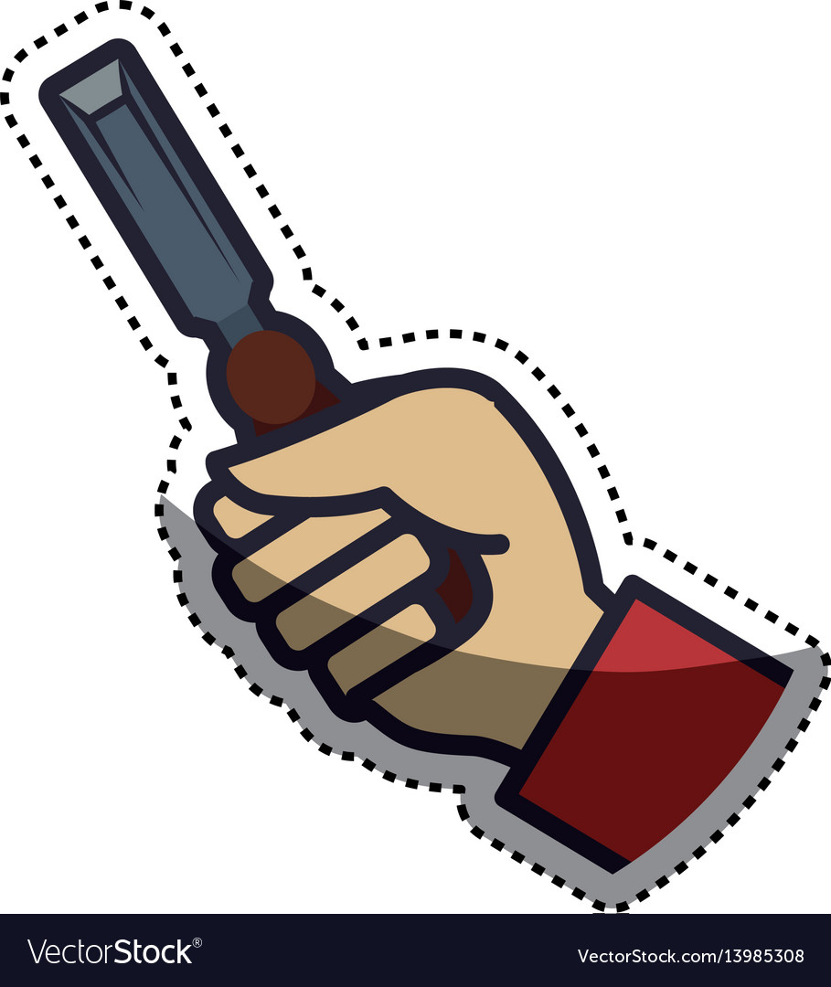 Hand chisel carpentry tool