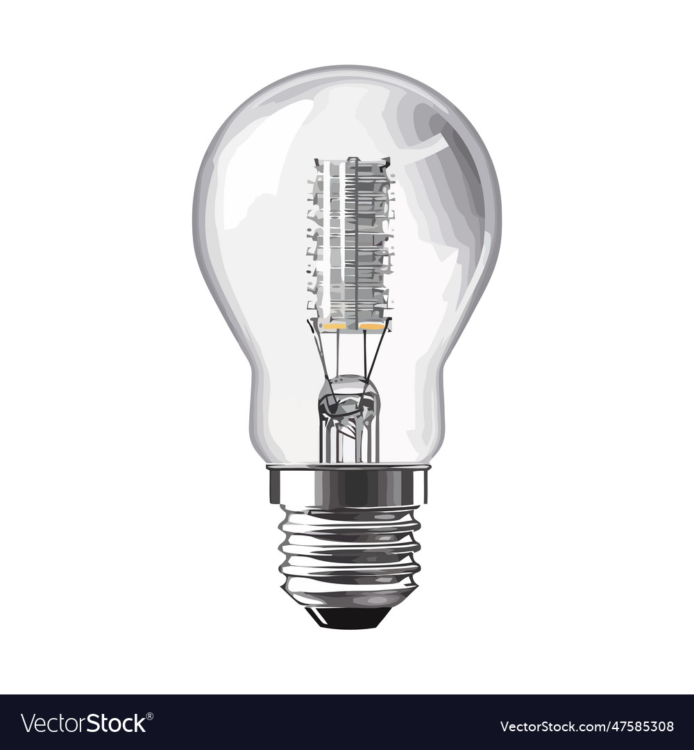 Light bulb Royalty Free Vector Image - VectorStock