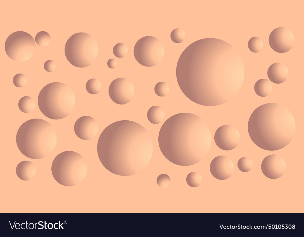 Peach fuzz pantone colour abstract background vector image Peach fuzz pantone colour abstract background