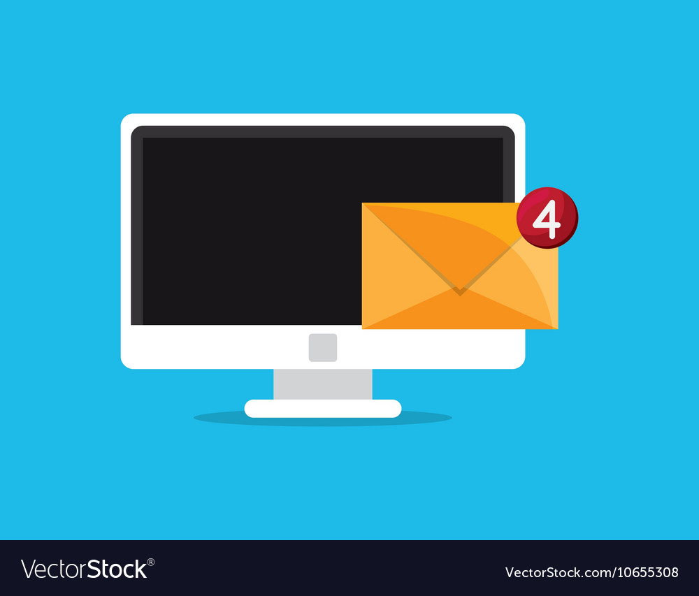 Web messaging through computer image