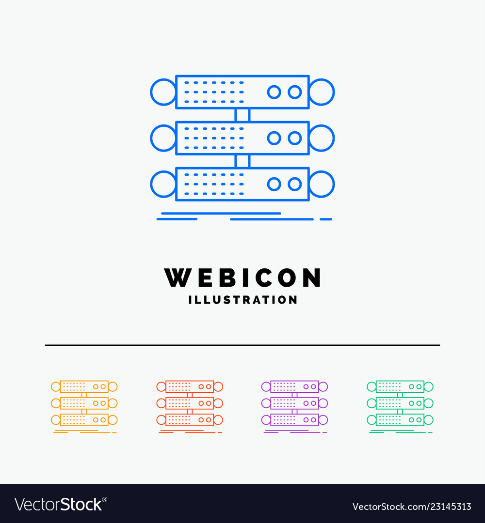 Server Data Rack Network Infrastructure
