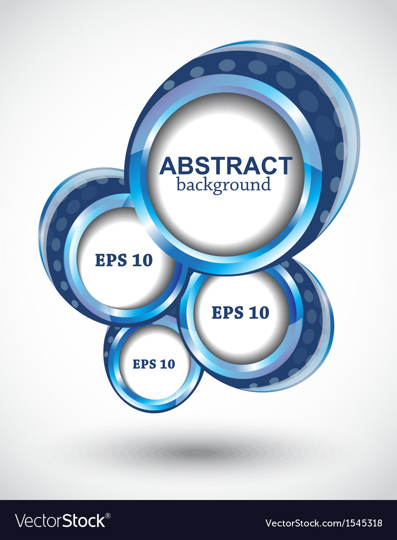 Abstract background with circles