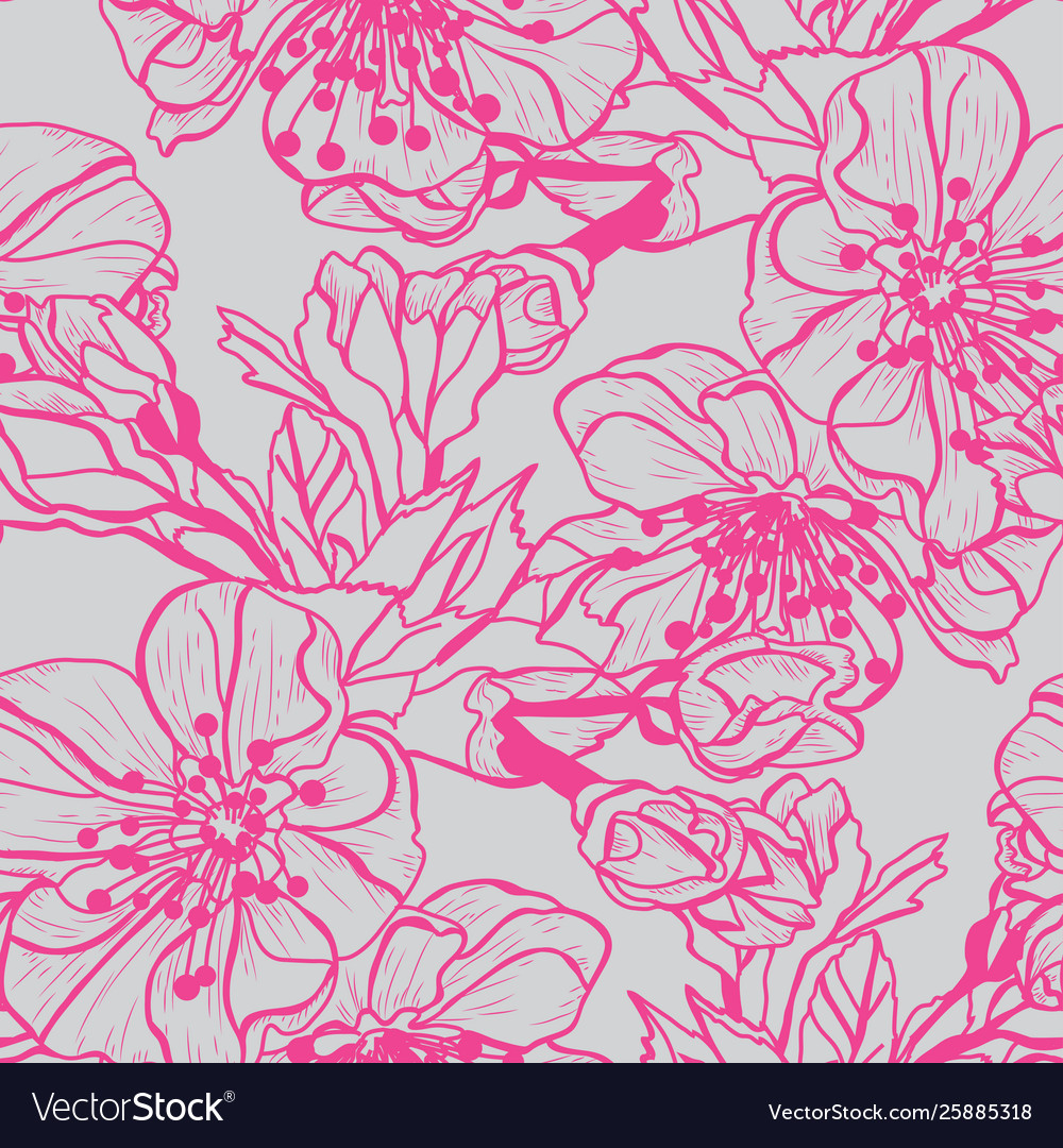 Floral seamless pattern