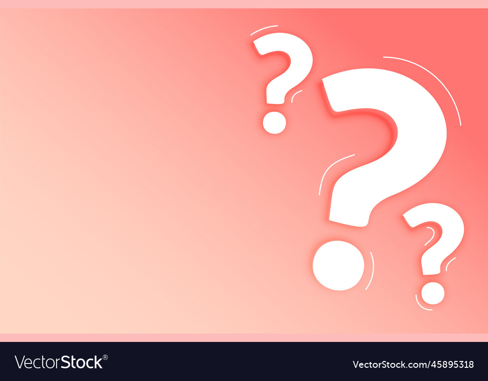 Puzzle solving question mark background vector image Puzzle solving question mark background