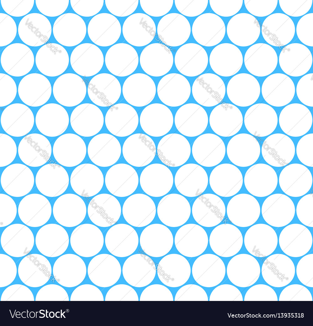 Seamless pattern grid circular shapes Royalty Free Vector