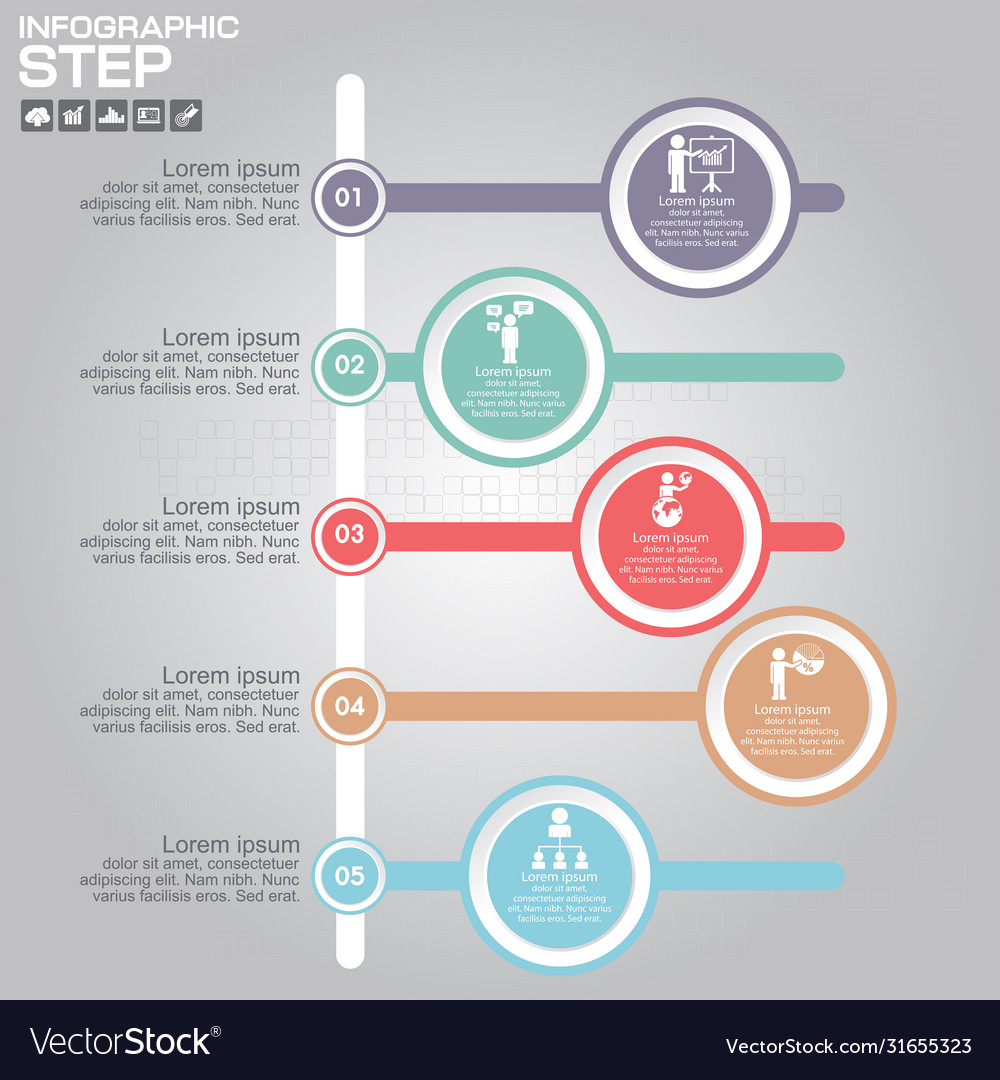 Timeline infographics design template