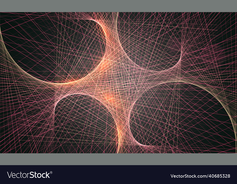 Abstract data transmission visualization vector image Abstract data transmission visualization