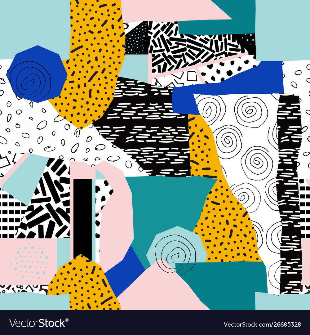 Abstract seamless pattern vector image Abstract seamless pattern