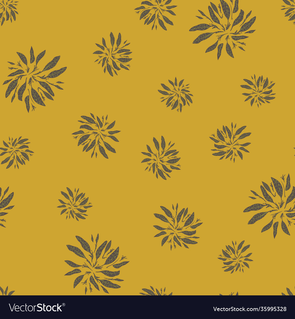 Random seamless pattern with grey colored simple