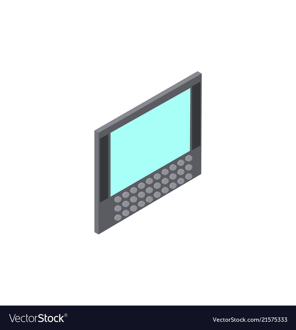 Computer with screen keyboard