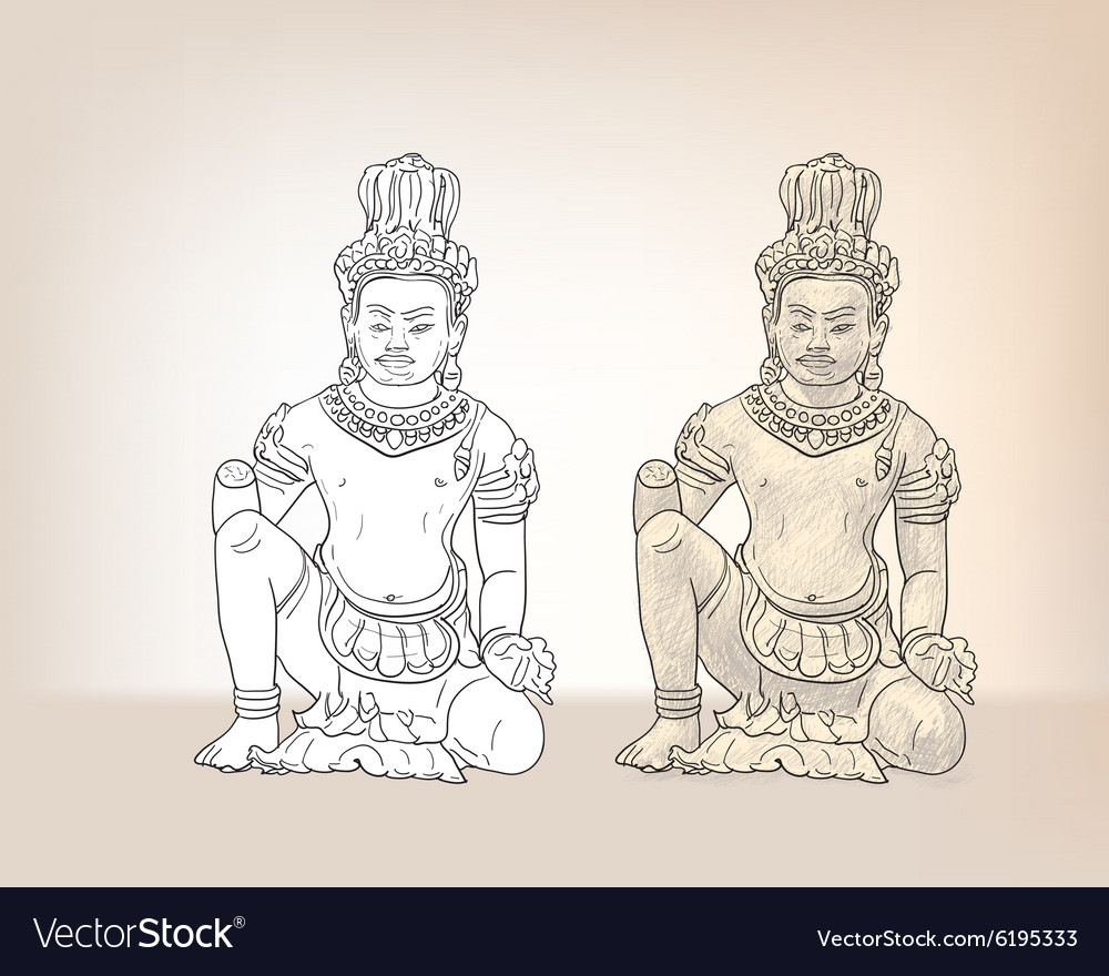 Drawing of vishvakaman