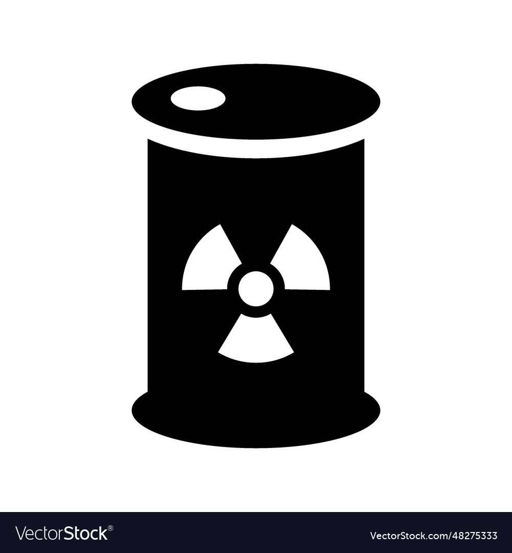 Radioactive barrel icon