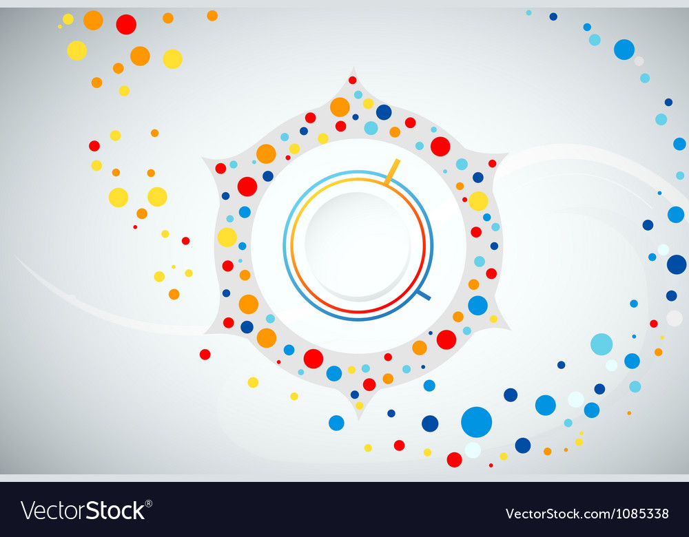 Abstract Button Swirls