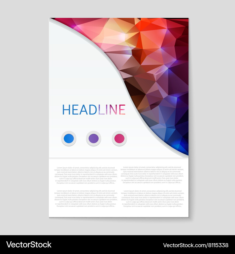 Creative abstract Royalty Free Vector Image - VectorStock