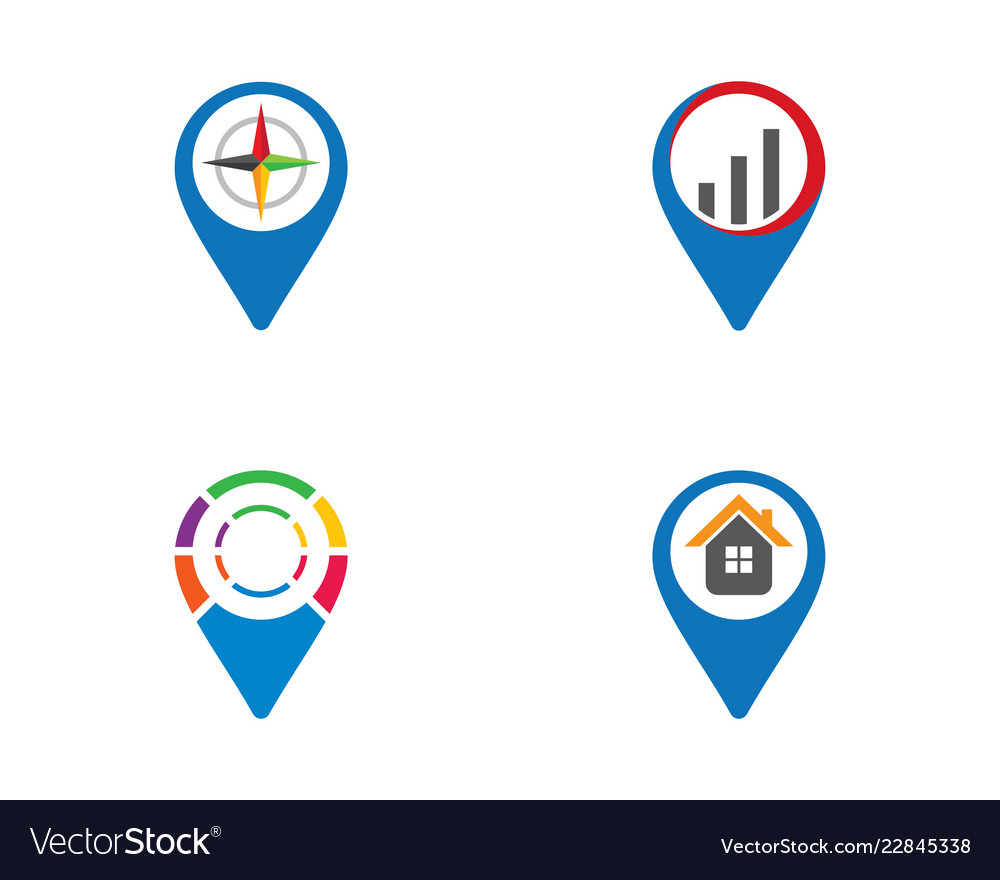 Pointer logo template icon