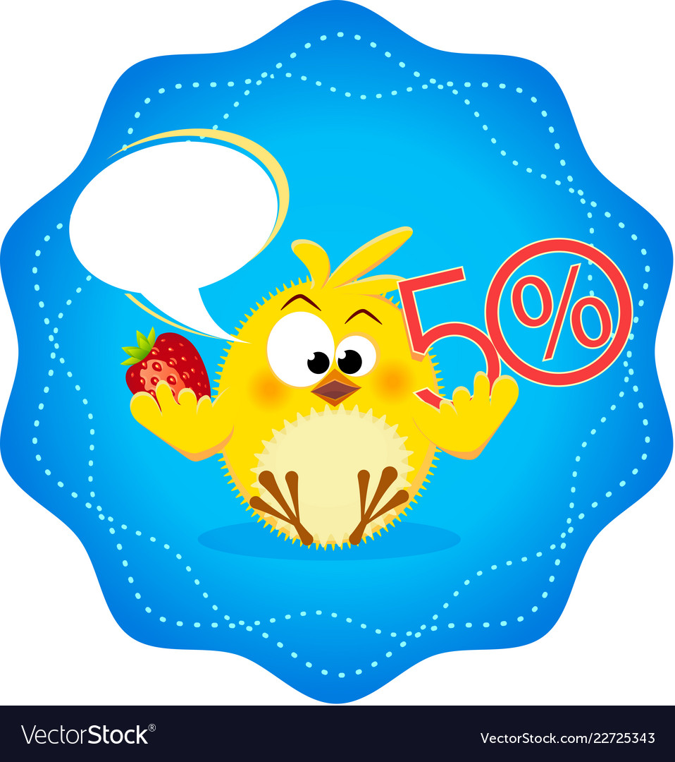 Funny icon with chickens restaurant 5