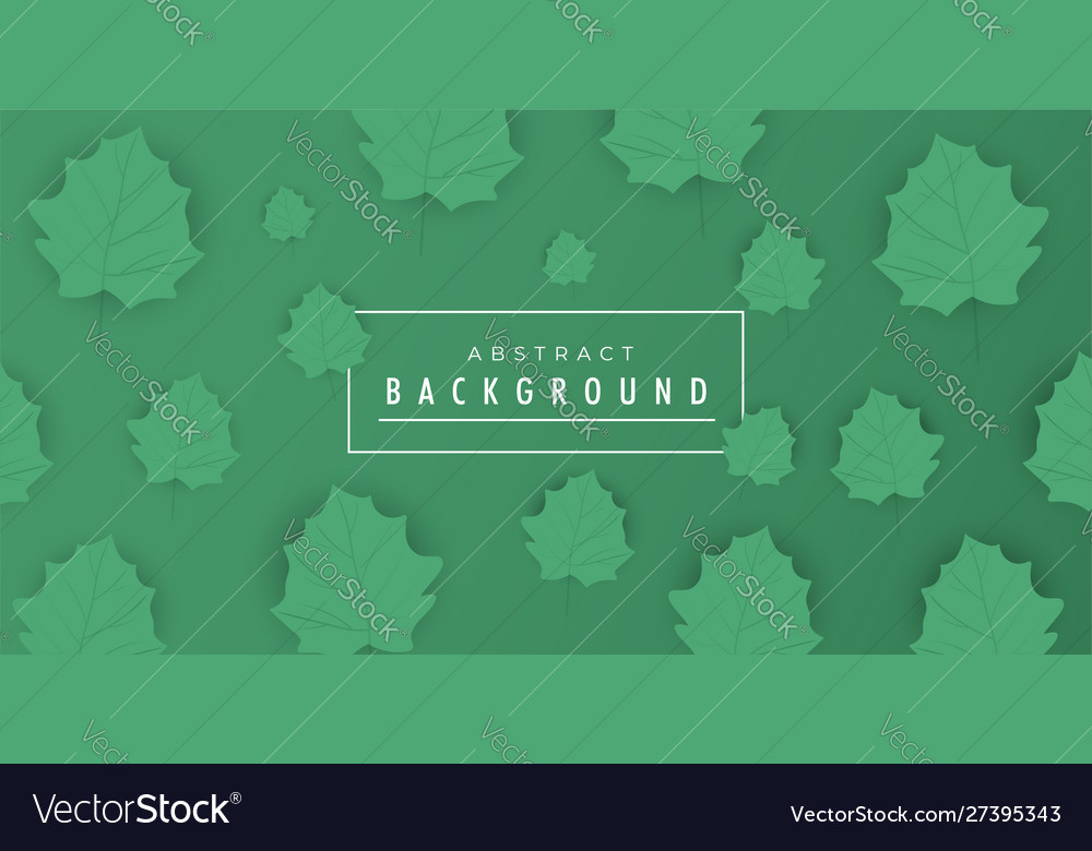 Leaf gradient abstract background design vector image Leaf gradient abstract background design